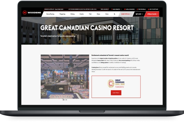 Woodbine Casino Desktop